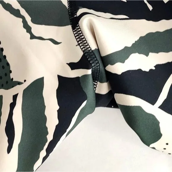 Adidas Leggings M High Rise 7/8 Believe This Green Black Mesh - Picture 10 of 15